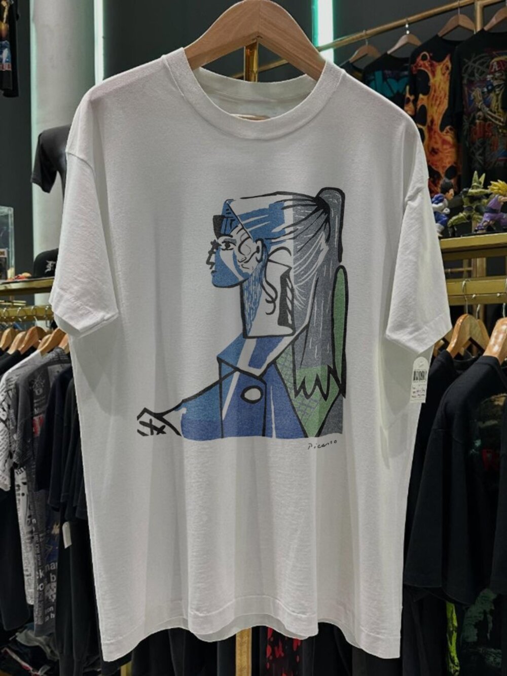Sylvette By Picasso Rare White T-Shirt